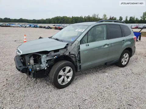JF2SJAFC6GH411431 — 2016 Subaru Forester, Przód, zdjęć przed naprawą