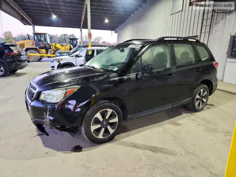 JF2SJABC3HH416092 — 2017 Subaru Forester, Механические повреждения, фото до ремонта