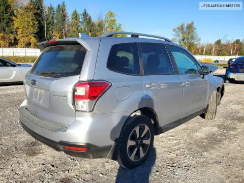 JF2SJAEC4HH455785 — 2017 Subaru Forester, photo 3 from Copart 26.10.2026, Front end