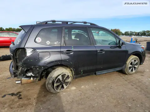 2018 Subaru Forester 2.5I Limited VIN JF2SJAJC0JH418700 фото 3