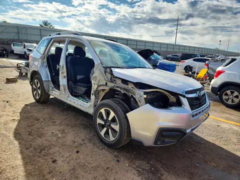 JF2SJABC1JH472733 — 2018 Subaru Forester, photo 4 from Copart, Side