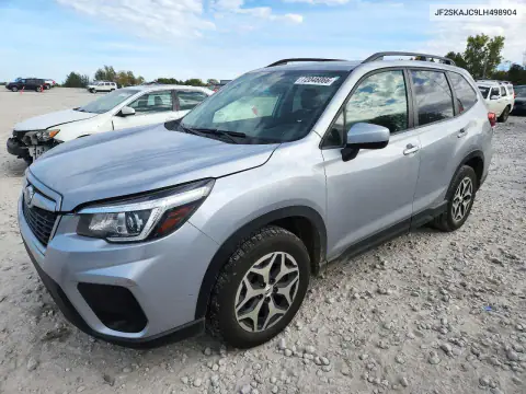 JF2SKAJC9LH498904 — 2020 Subaru Forester, Tył, zdjęć przed naprawą