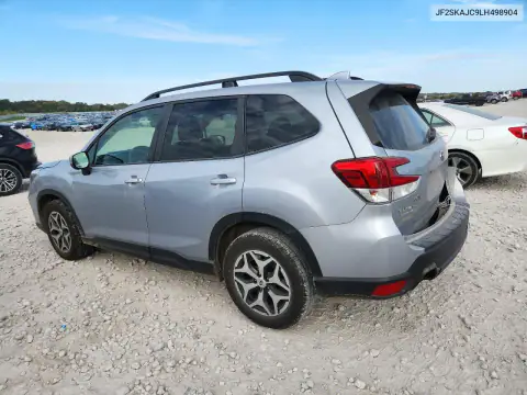 JF2SKAJC9LH498904 — 2020 Subaru Forester, фото 2 с аукциона Copart 22.10.2026, ЗАДНЯЯ ЧАСТЬ