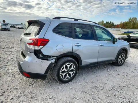 JF2SKAJC9LH498904 — 2020 Subaru Forester, фото 3 с аукциона Copart 22.10.2026, ЗАДНЯЯ ЧАСТЬ