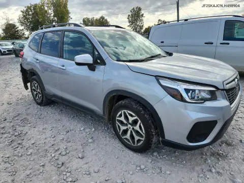 JF2SKAJC9LH498904 — 2020 Subaru Forester, фото 4 с аукциона Copart 22.10.2026, ЗАДНЯЯ ЧАСТЬ