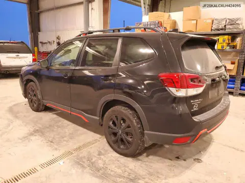 2020 Subaru Forester Sport VIN JF2SKALCXLH424095 фото 2