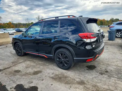 JF2SKARC9LH471061 — 2020 Subaru Forester, zdjęcie 2 z Copart 22.10.2026, Bok