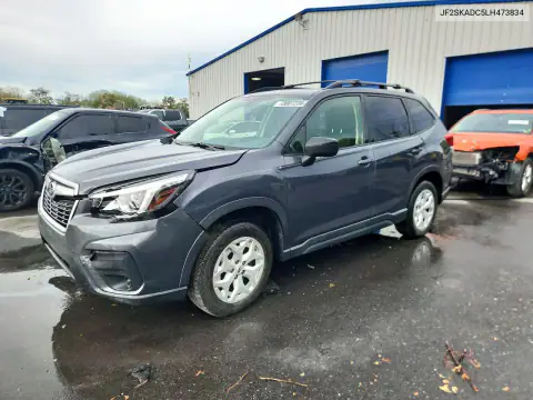 JF2SKADC5LH473834 — 2020 Subaru Forester, Przód, zdjęć przed naprawą