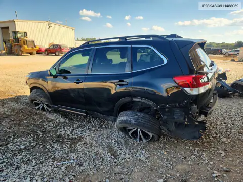 JF2SKASC8LH488069 — 2020 Subaru Forester, zdjęcie 2 z Copart, Przód