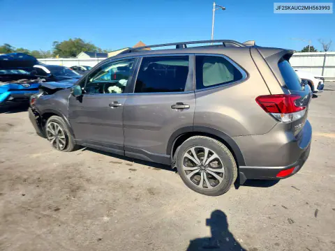 2021 Subaru Forester Limited VIN JF2SKAUC2MH563993 фото 2
