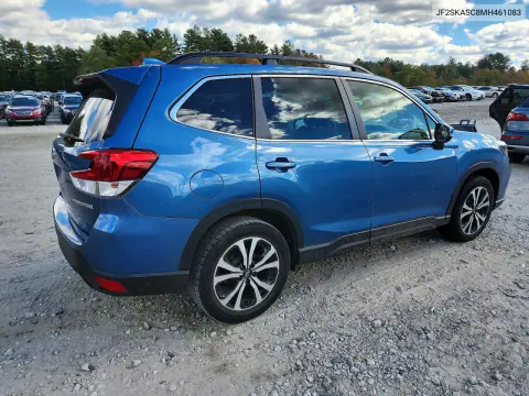 2021 Subaru Forester Limited VIN JF2SKASC8MH461083 фото 3