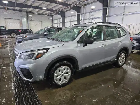 JF2SKADC6MH471656 — 2021 Subaru Forester, ПЕРЕДНЯЯ ЧАСТЬ, фото до ремонта