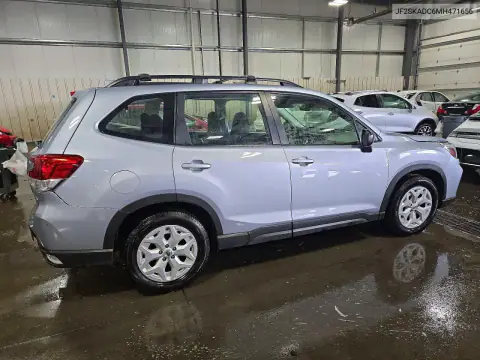 JF2SKADC6MH471656 — 2021 Subaru Forester, фото 3 с аукциона Copart, ПЕРЕДНЯЯ ЧАСТЬ
