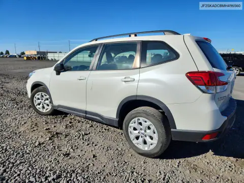 JF2SKADC8MH496560 — 2021 Subaru Forester, zdjęcie 2 z Copart 28.10.2026, Przód