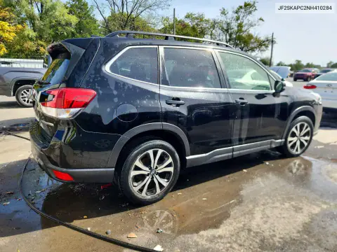 2022 Subaru Forester Limited VIN JF2SKAPC2NH410284 фото 3
