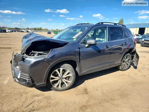 2022 Subaru Forester Limited VIN JF2SKAPC7NH448304 фото 1