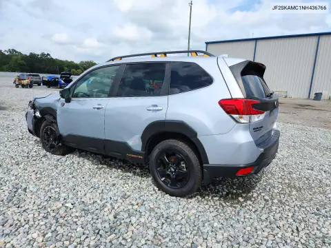 2022 Subaru Forester Wilderness VIN JF2SKAMC1NH436766 фото 2