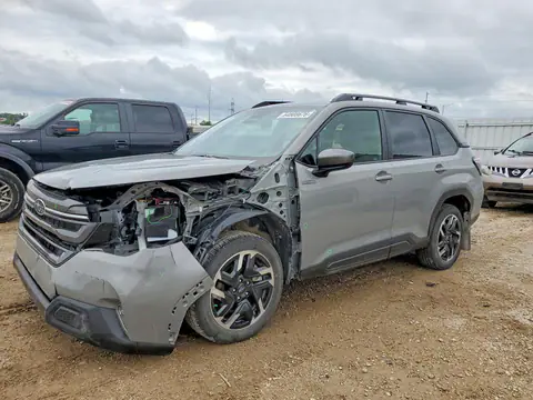 JF2SLSED1SH423490 Subaru Forester 2025 — დაზიანება წინა ნაწილი, ფოტო შეკეთებამდე