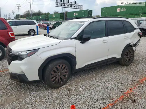 JF2SLDHC2SH535262 — 2025 Subaru Forester, Tył, zdjęć przed naprawą