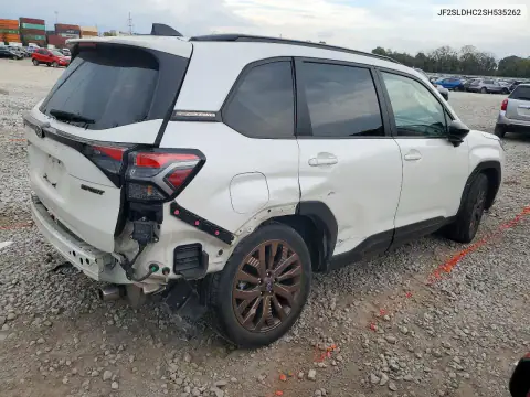 JF2SLDHC2SH535262 — 2025 Subaru Forester, ფოტო 3, Copart, უკანა ნაწილი