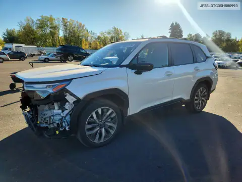 JF2SLDTC3SH580993 — 2025 Subaru Forester, ПЕРЕДНЯЯ ЧАСТЬ, фото до ремонта