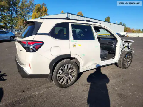 JF2SLDTC3SH580993 — 2025 Subaru Forester, zdjęcie 3 z Copart, Przód