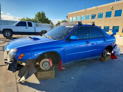 JF1GD29662H517870 — 2002 Subaru Impreza, Передняя часть (Front End), фото до ремонта