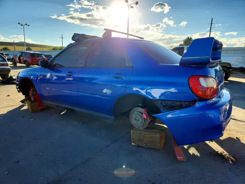 2002 SUBARU IMPREZA VIN JF1GD29662H517870 фото 2
