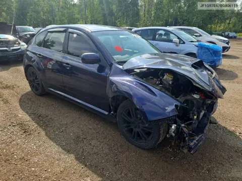 JF1GR7E67BG806119 — 2011 Subaru Impreza, foto 4 de Copart, Parte delantera