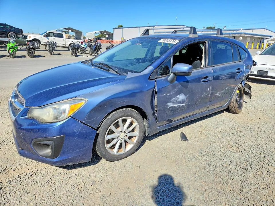 2012 SUBARU IMPREZA VIN JF1GPAC69CH217817 фото 1