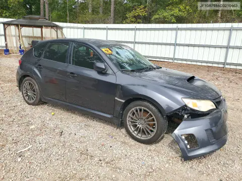 2012 Subaru Imprza Wrx VIN JF1GR7E66CG210663 фото 4