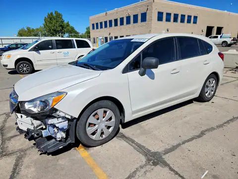 JF1GPAA64E8304613 — 2014 Subaru Impreza, Передняя часть (Front End), фото до ремонта