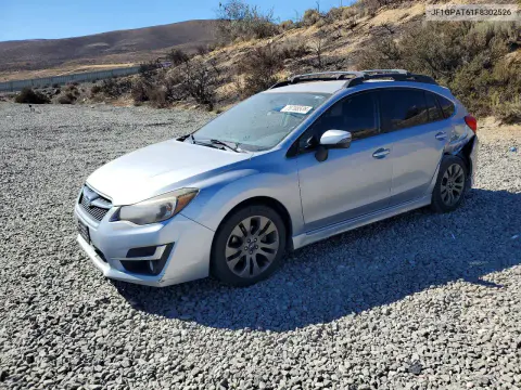 2015 Subaru Impreza Sport VIN JF1GPAT61F8302526 фото 1