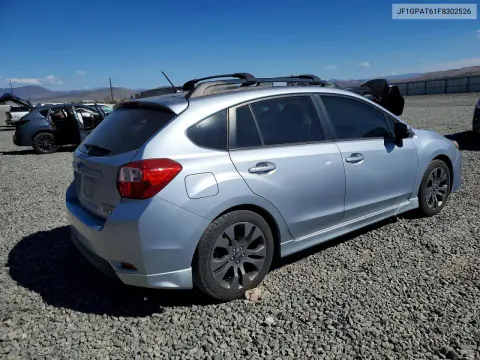 2015 Subaru Impreza Sport VIN JF1GPAT61F8302526 фото 3