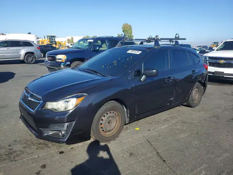 JF1GPAA6XG8241665 — 2016 Subaru Impreza, Задняя часть (Rear End), фото до ремонта