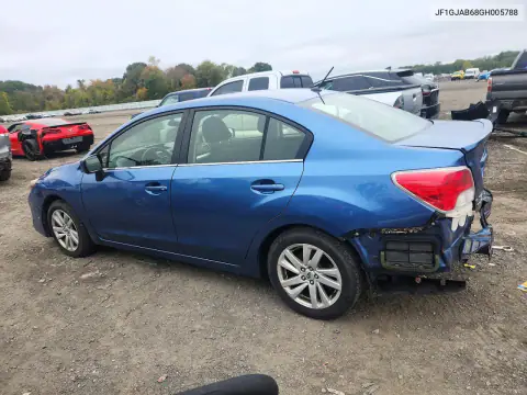 JF1GJAB68GH005788 — 2016 Subaru Impreza, photo 2 from Copart 21.10.2026, Rear end