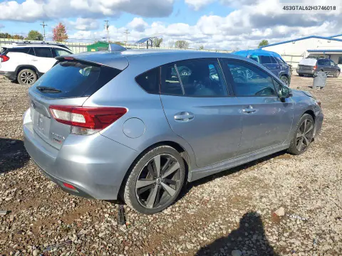2017 Subaru Impreza Sport VIN 4S3GTAL62H3746018 фото 3