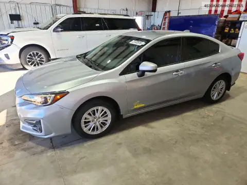 4S3GKAD68H3602765 — 2017 Subaru Impreza, Zalanie, zdjęć przed naprawą