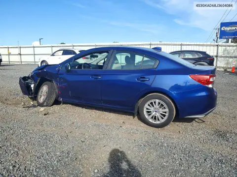 2018 Subaru Impreza Premium Plus VIN 4S3GKAD68J3604084 фото 2