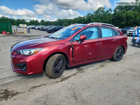 4S3GTAC67K3757720 — 2019 Subaru Impreza, Повреждения со всех сторон, фото до ремонта