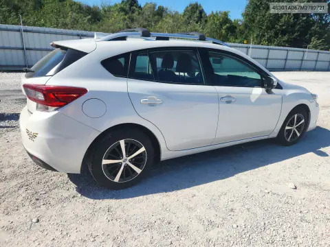 2021 Subaru Impreza Premium VIN 4S3GTAD67M3702721 фото 3