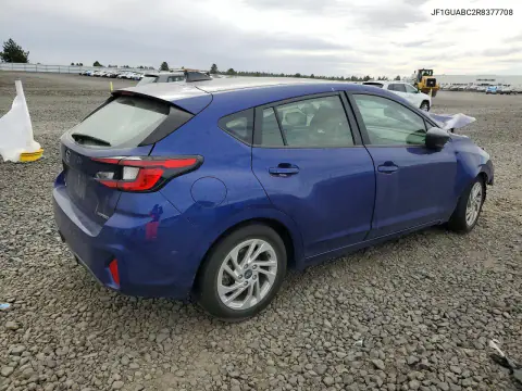 2024 Subaru Impreza VIN JF1GUABC2R8377708 фото 3