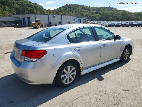 2012 Subaru Legacy 2.5I VIN 4S3BMBA62C3019681 фото 3