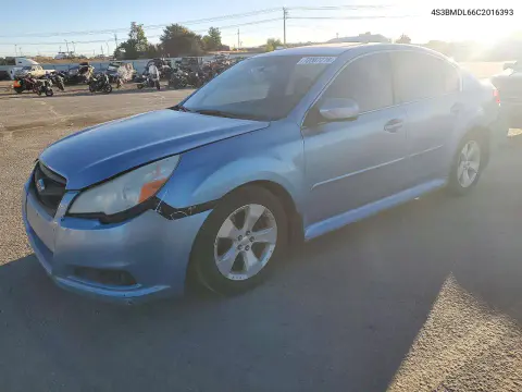 2012 Subaru Legacy 3.6R Limited VIN 4S3BMDL66C2016393 фото 1