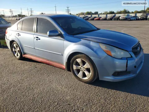 2012 Subaru Legacy 3.6R Limited VIN 4S3BMDL66C2016393 фото 4