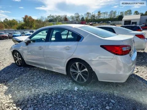 2015 Subaru Legacy 2.5I Limited VIN 4S3BNAL61F3074809 фото 2