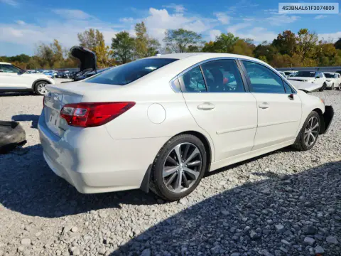 2015 Subaru Legacy 2.5I Limited VIN 4S3BNAL61F3074809 фото 3