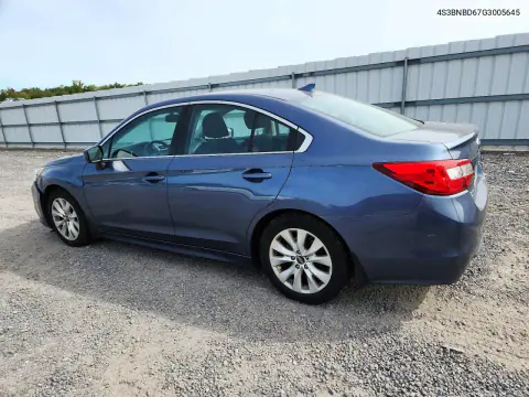2016 Subaru Legacy VIN 4S3BNBD67G3005645 фото 2