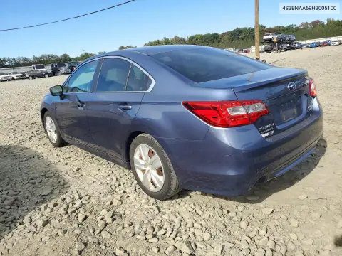 2017 Subaru Legacy 2.5I VIN 4S3BNAA69H3005100 фото 2