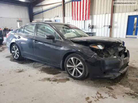 2017 Subaru Legacy 3.6R Limited VIN 4S3BNEN64H3056747 фото 4